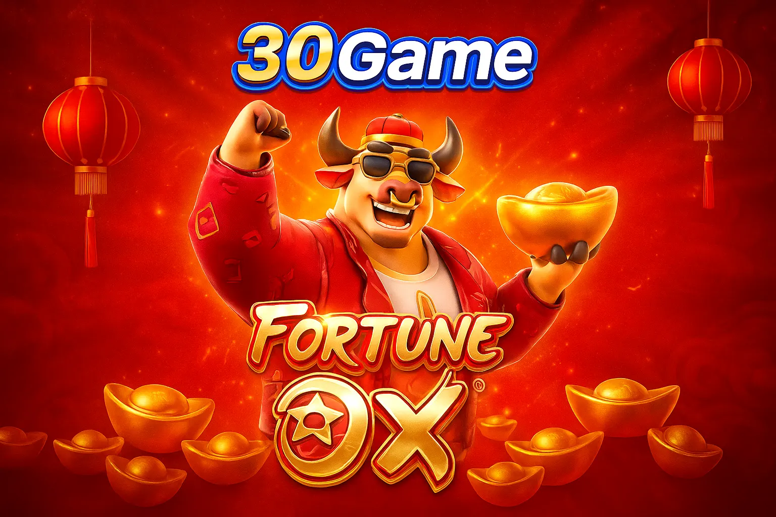 Fortune Ox no 30GAME - Aposte Agora e Reivindique Seus Ganhos